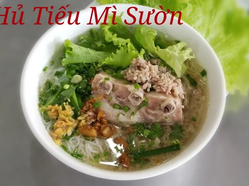 Hủ tiếu bò viên Lâm Ký
