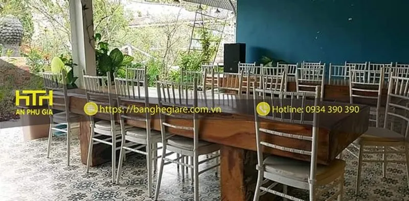 Bàn Ghế Cafe, Nhà hàng, Văn phòng - An Phú Gia