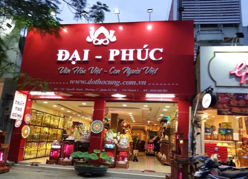 Nội thất thờ cúng Đại Phúc