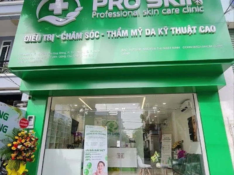 Phòng khám da liễu quận 7 uy tín - Pro Skin