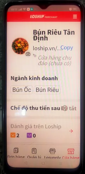 Bún Riêu Tân Định