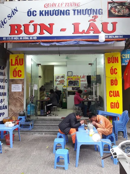 Bún ốc lẩu ốc tô hiệu