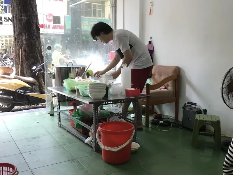 Cháo sườn sụn quẩy ruốc