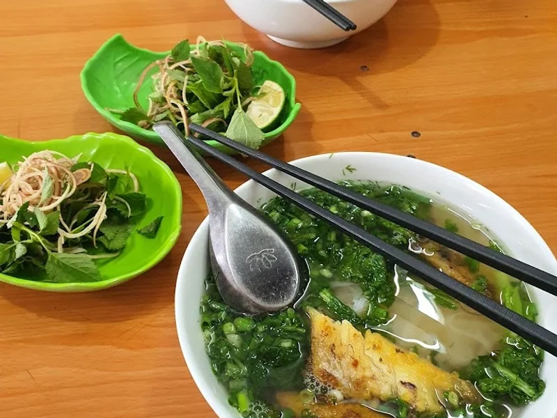 Bún cá rô đồng Bà Là