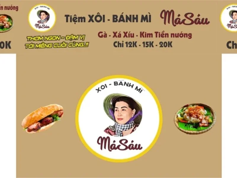 Tiệm Xôi - Bánh Mì Má Sáu Cần Thơ