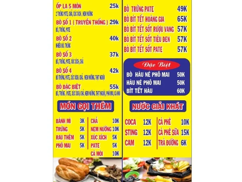 Quán Bò Né 3 Ngon