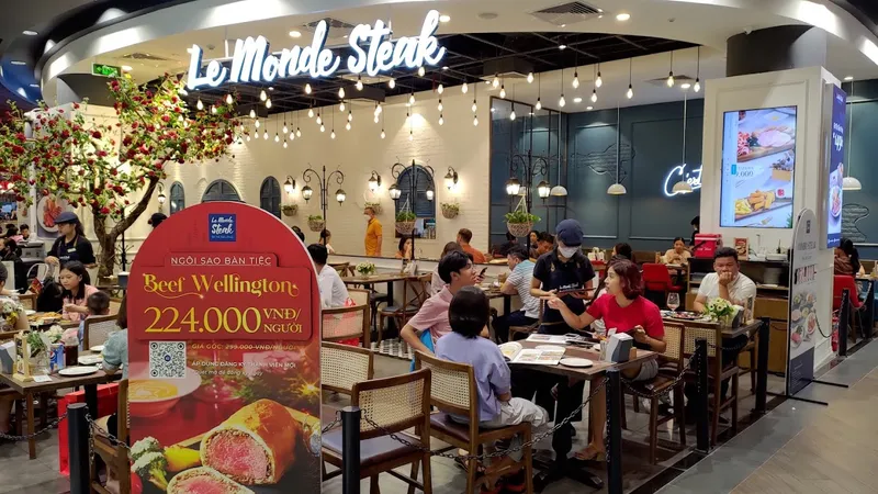 Le Monde Steak - Aeon Mall Hải Phòng