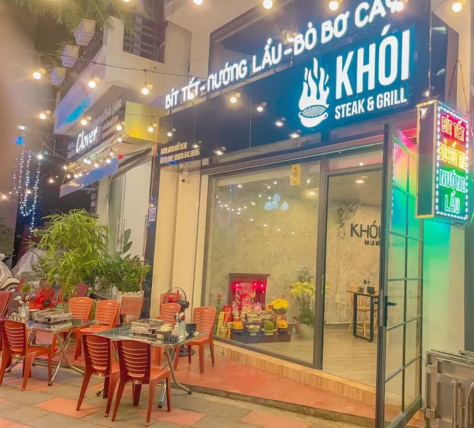 Khói - Tiệm Bít Tết - Lẩu Nướng