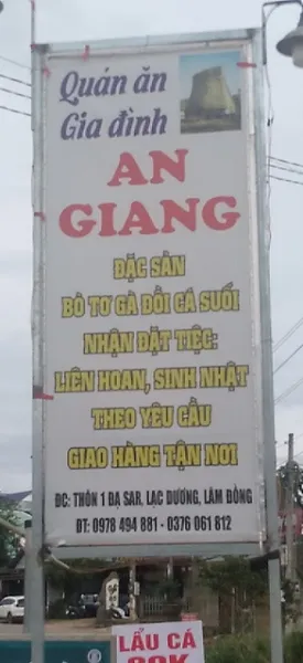 Quán ăn gia đình An Giang