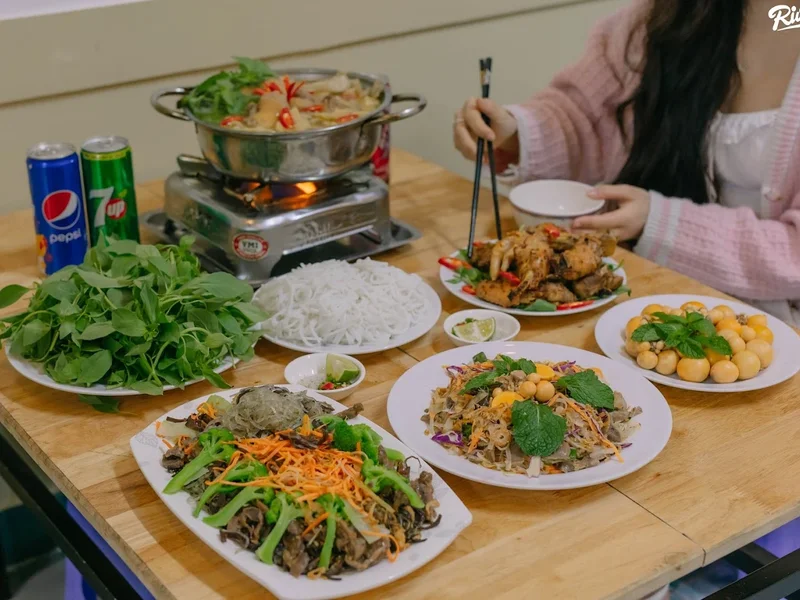 Lẩu Cháo Lòng Thành Béo