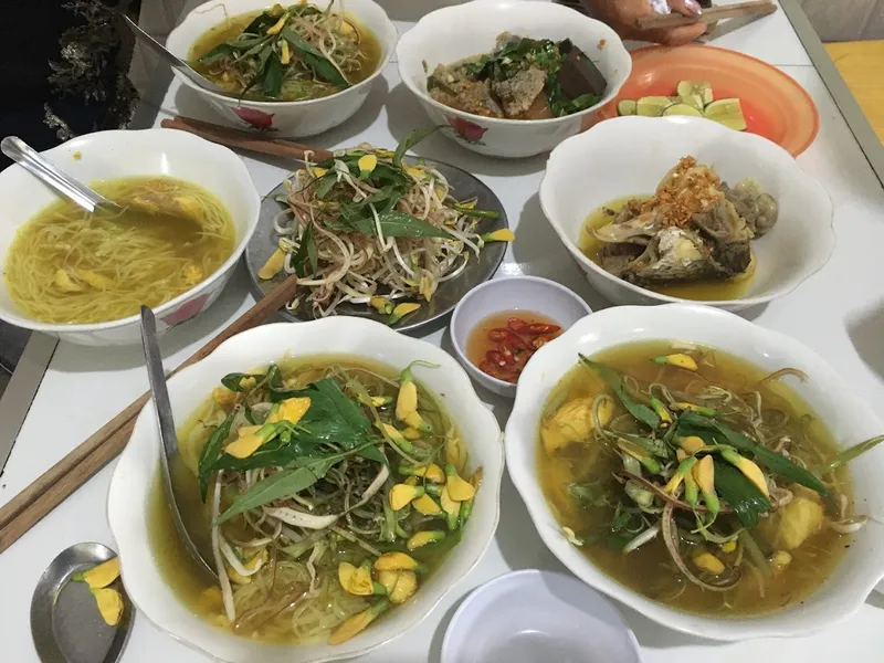 Bún cá - bún cua Thế Tồn