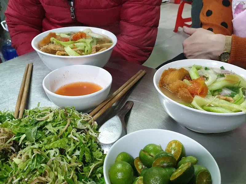 Bún cá cô Hường