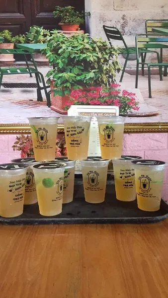 Cafe đồ ăn vặt vỉa hè quán