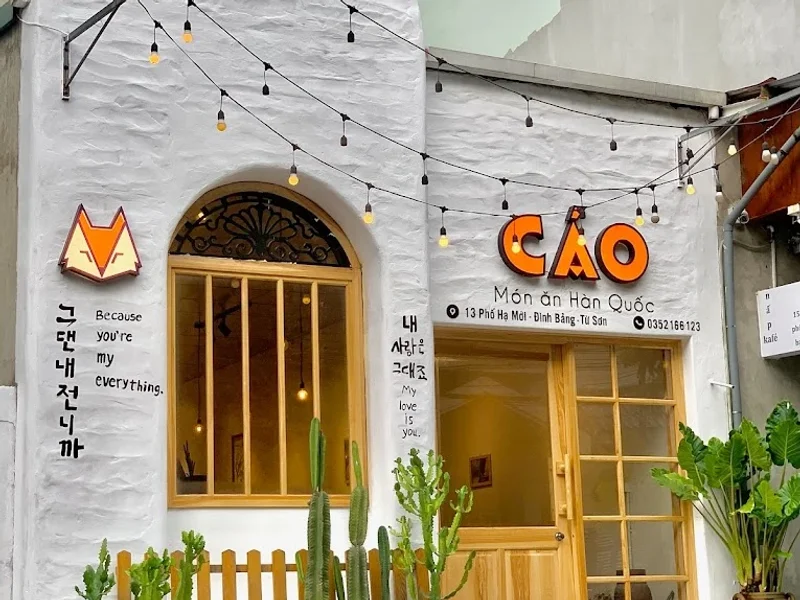 CÁO 2 - Món Ăn Hàn Quốc