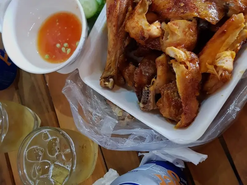 Gà Nướng Muối Ớt A Mập