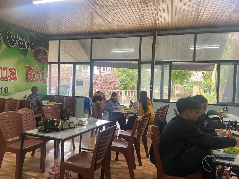 Quán mệ Vân, cháo canh cua rời