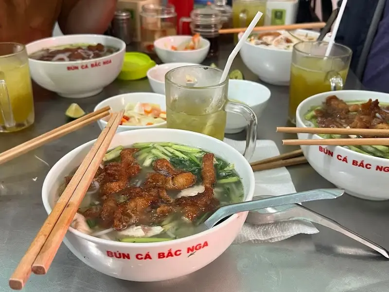 BÚN CÁ BẮC NGA (THE BEST TRADITIONAL FISH-NOODLE)