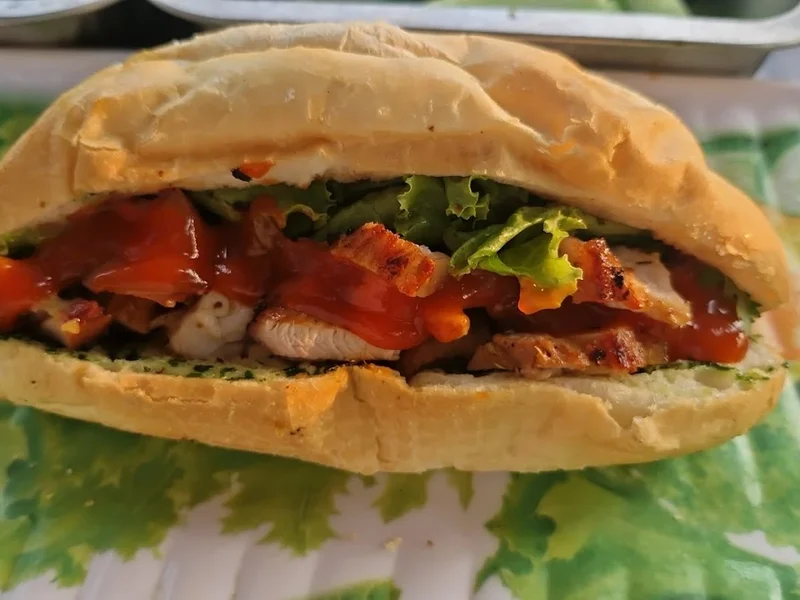 Bánh Mì Mỹ Hạnh - My Hanh local Bakery and grilled Pork