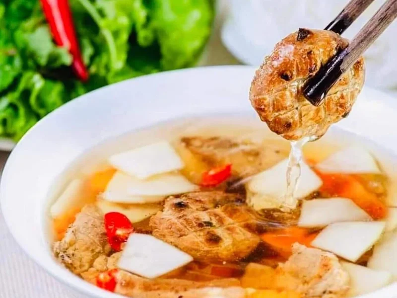 Bắc huệ bún chả