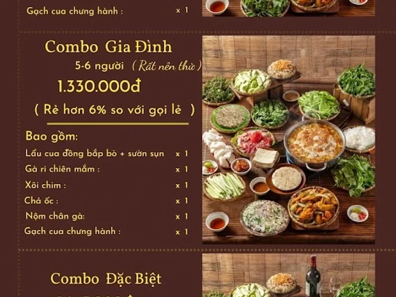 Nhà Hàng Thanh Vũ 79 Lẩu Cua Đồng Lương Sơn