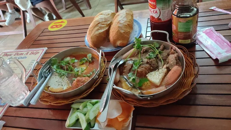 Bánh mì chảo A Bếp