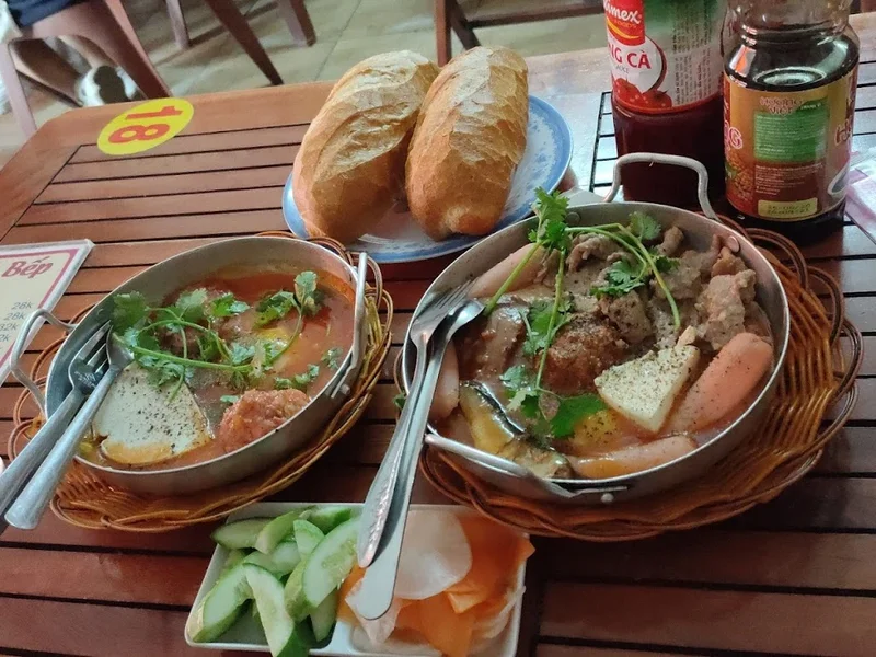 Bánh mì chảo A Bếp