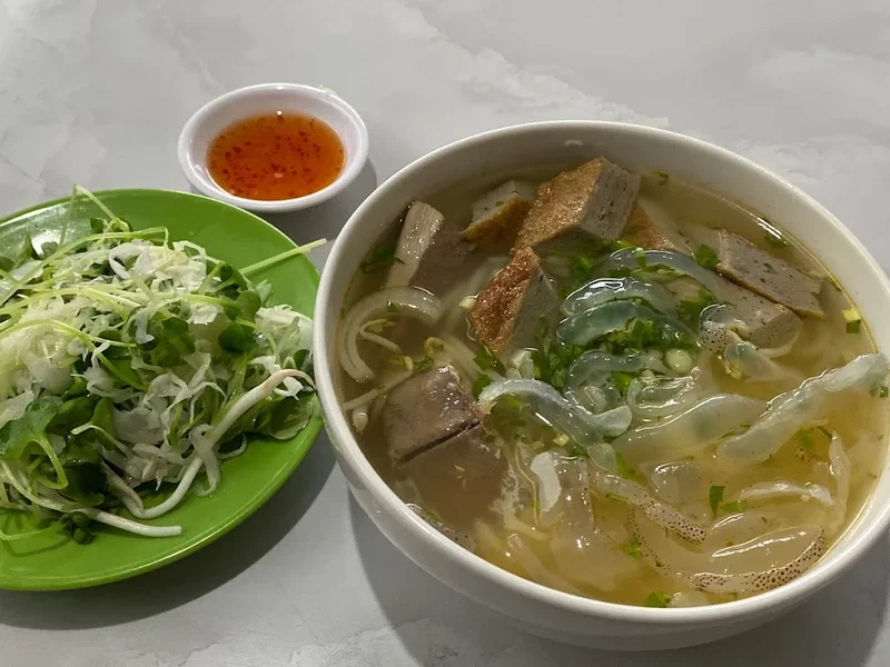 Bún chả cá Nha Trang A. Dũng