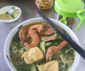 quán bún cá tại Nghệ An