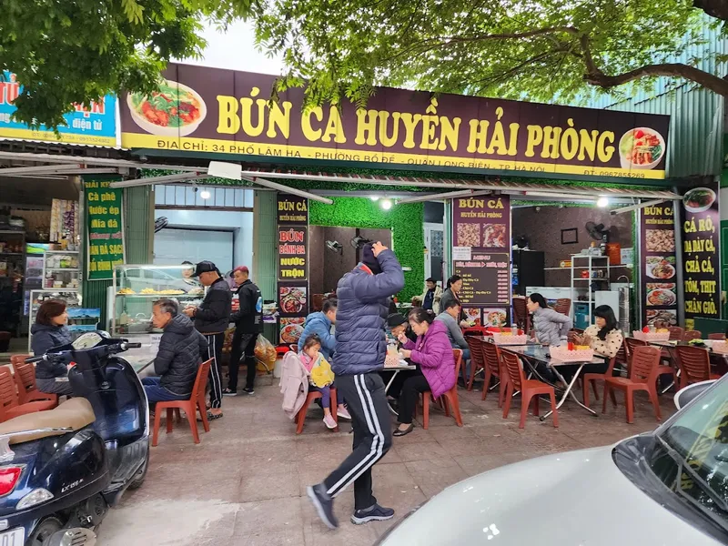 Bún cá hải sản Huyền Hải phòng