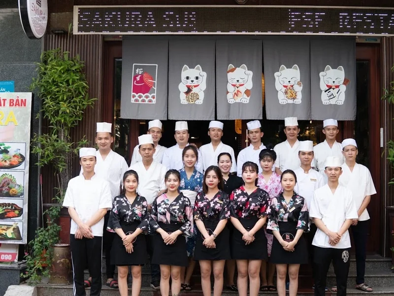 Nhà hàng nhật bản Sakura Sushi.Cs1
