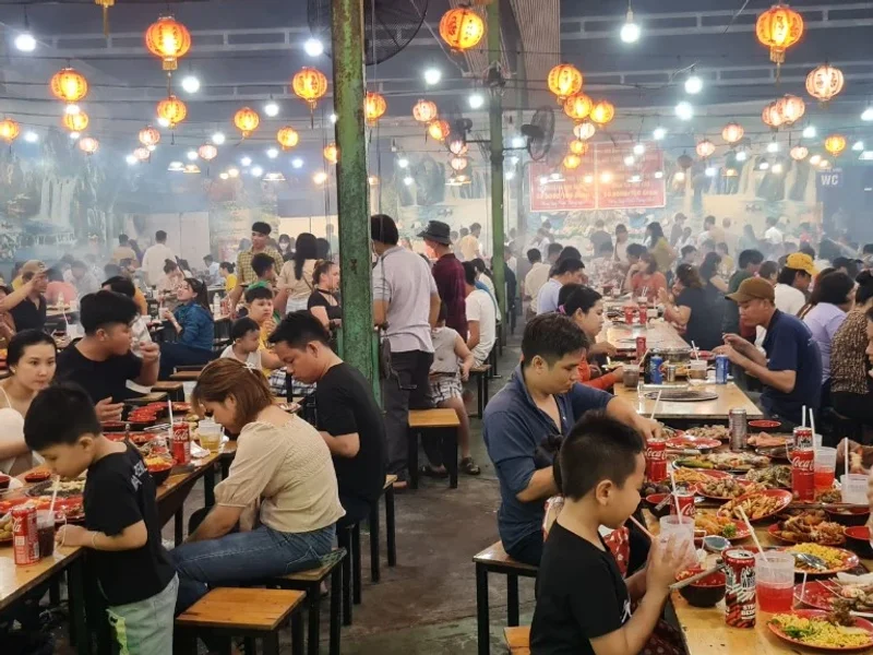 Buffet lẩu & nướng BẾN CÁT