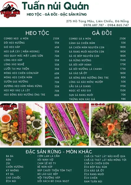 Quán Tuấn Núi (Heo tộc - Gà đồi)