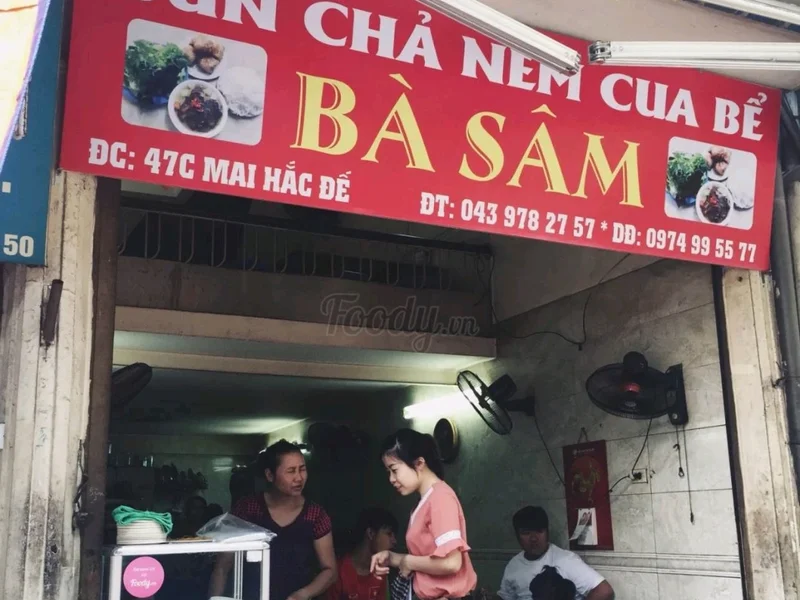 Bún Chả, Nem Cua Bể Bà Sâm