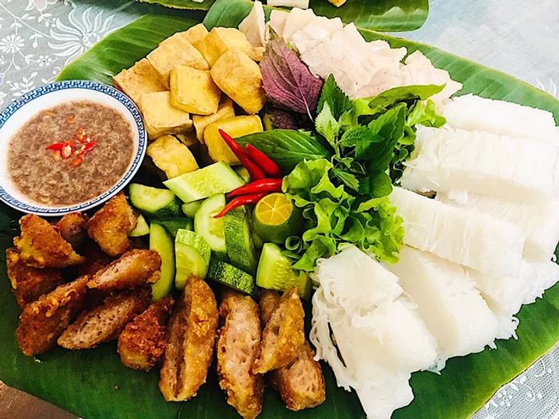 Bún Đậu Mắm Tôm Cô Hoa 25 Ấu Triệu