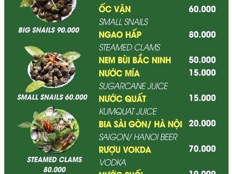 Oc Nong Ha Trang