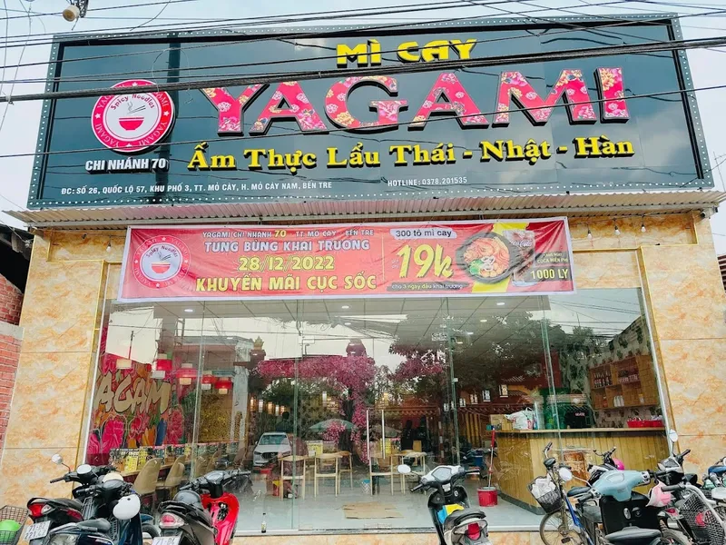 Mì cay Yagami Mỏ Cày Nam Ẩm thực Lẩu Thái - Nhật - Hàn