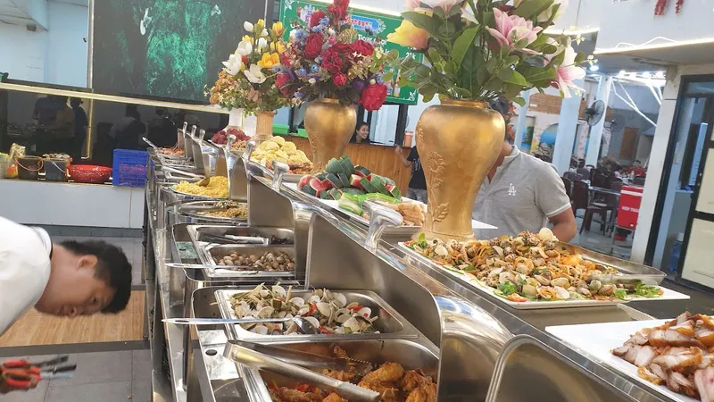 Buffet Hải Sản Hoàng Gia 219k Hải Sản Nướng Cực Ngon