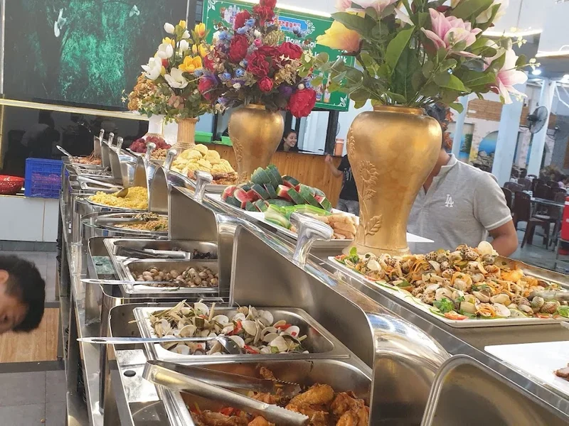 Buffet Hải Sản Hoàng Gia 219k Hải Sản Nướng Cực Ngon