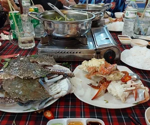 nhà hàng hải sản tại Long An