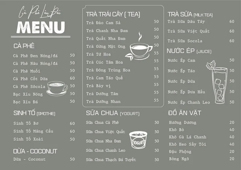 Tiệm Cà Phê Lâu Đài Tam Đảo