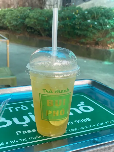 Trà chanh Bụi Phố thuần hưng
