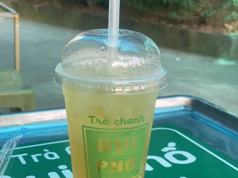 Trà chanh Bụi Phố thuần hưng