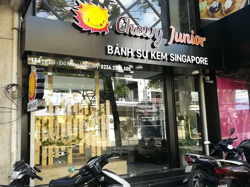 Bánh su kem Singapore Chewy Junior