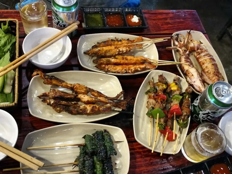 Nướng cay Dế Mèn