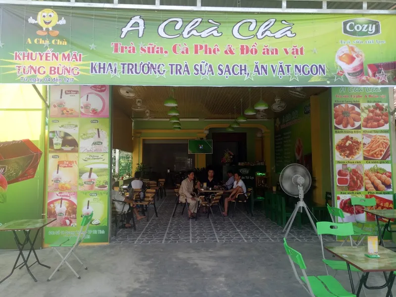 Trà Sữa, Đồ Ăn Vặt, Cà Phê A Chà Chà