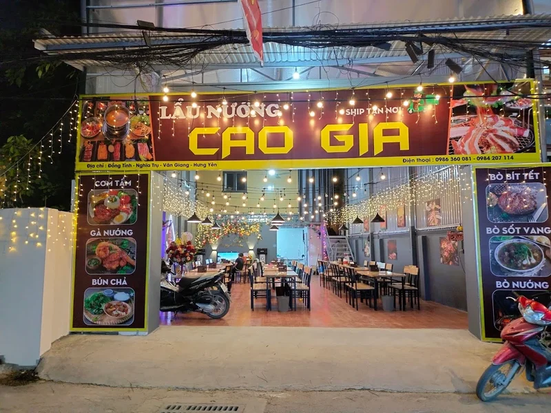 Lẩu nướng CAO GIA