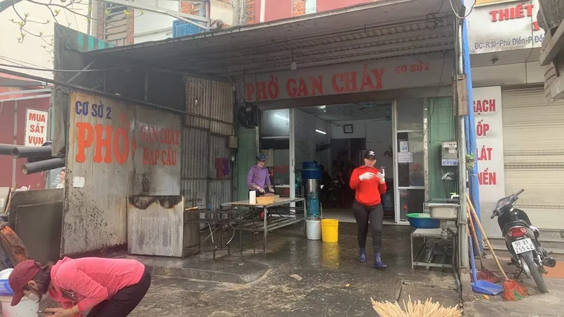 Phở Gan Cháy Đáp Cầu