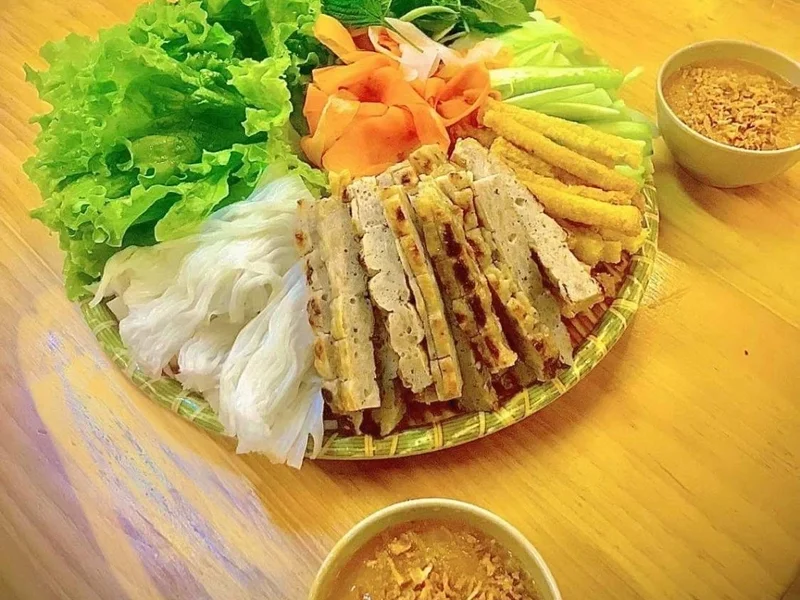 Nem nướng nha trang - đồ ăn vặt
