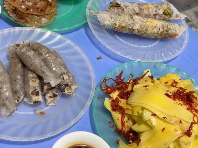 Bánh tráng kẹp Dì Hoàng