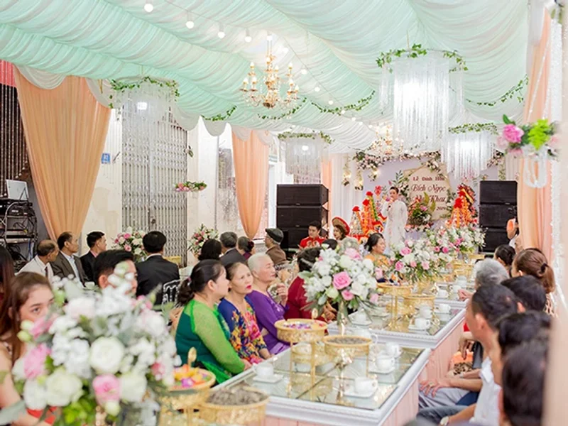 Nhà rạp Tùng Mậu - cưới hỏi trọn gói